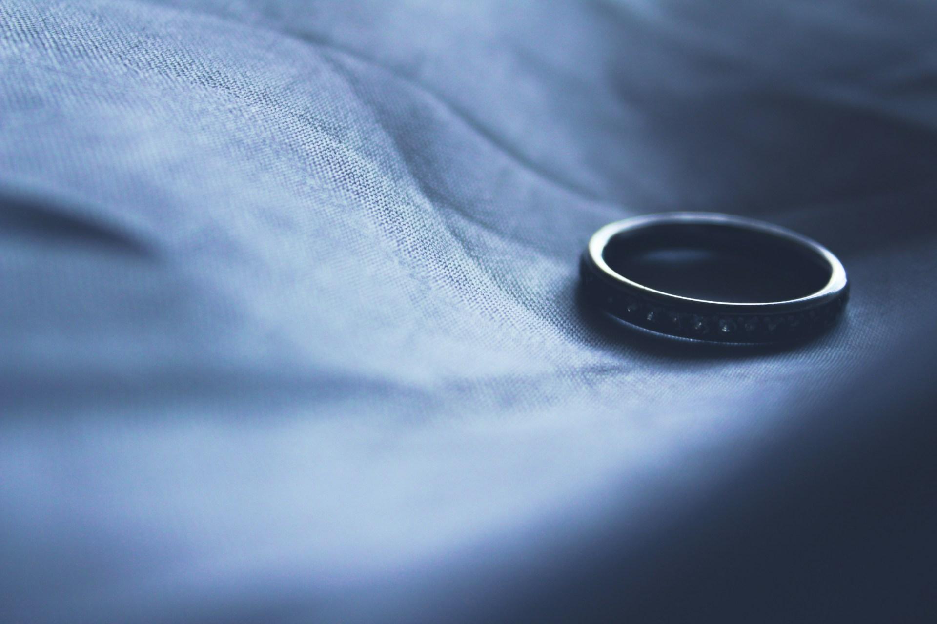 a wedding ring