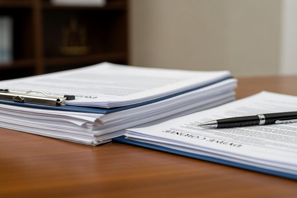 Divorce Document Filing