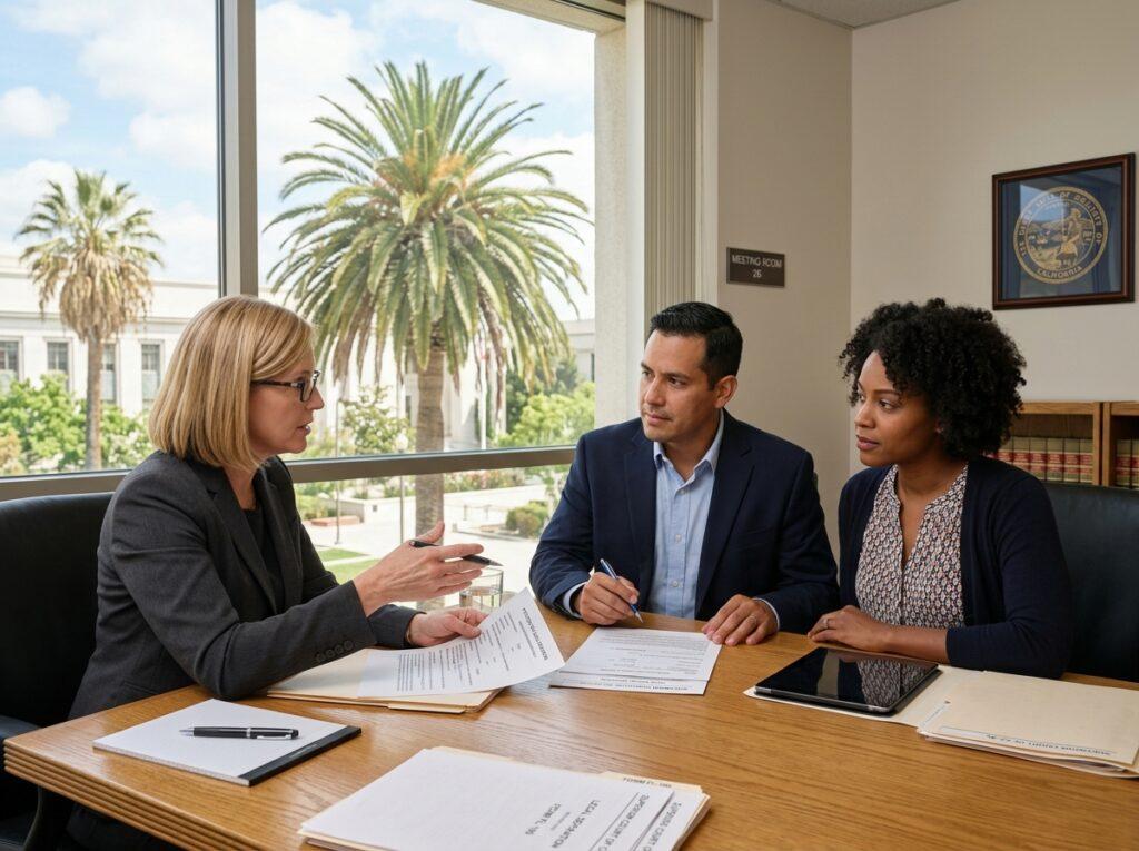 filing a legal separation in california