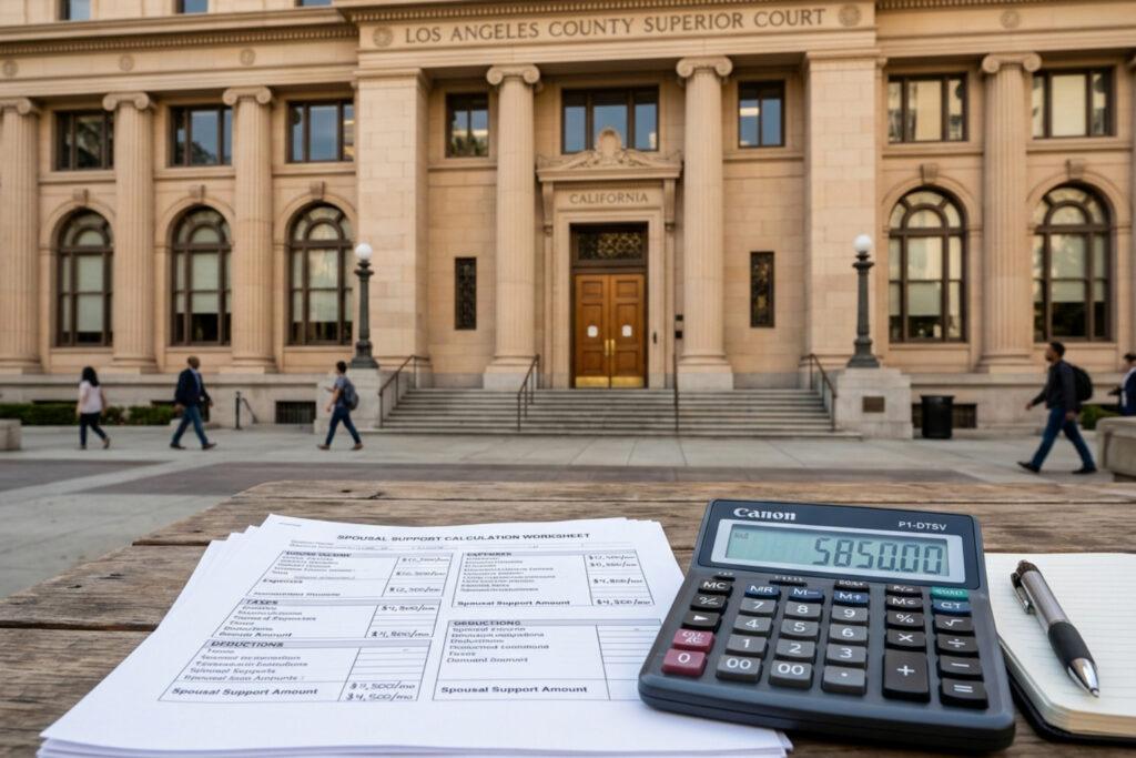 california spousal support calculator